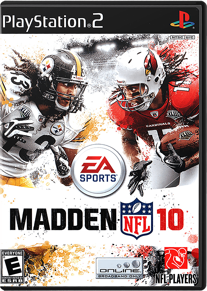Madden NFL 10 box art for Playstation 2